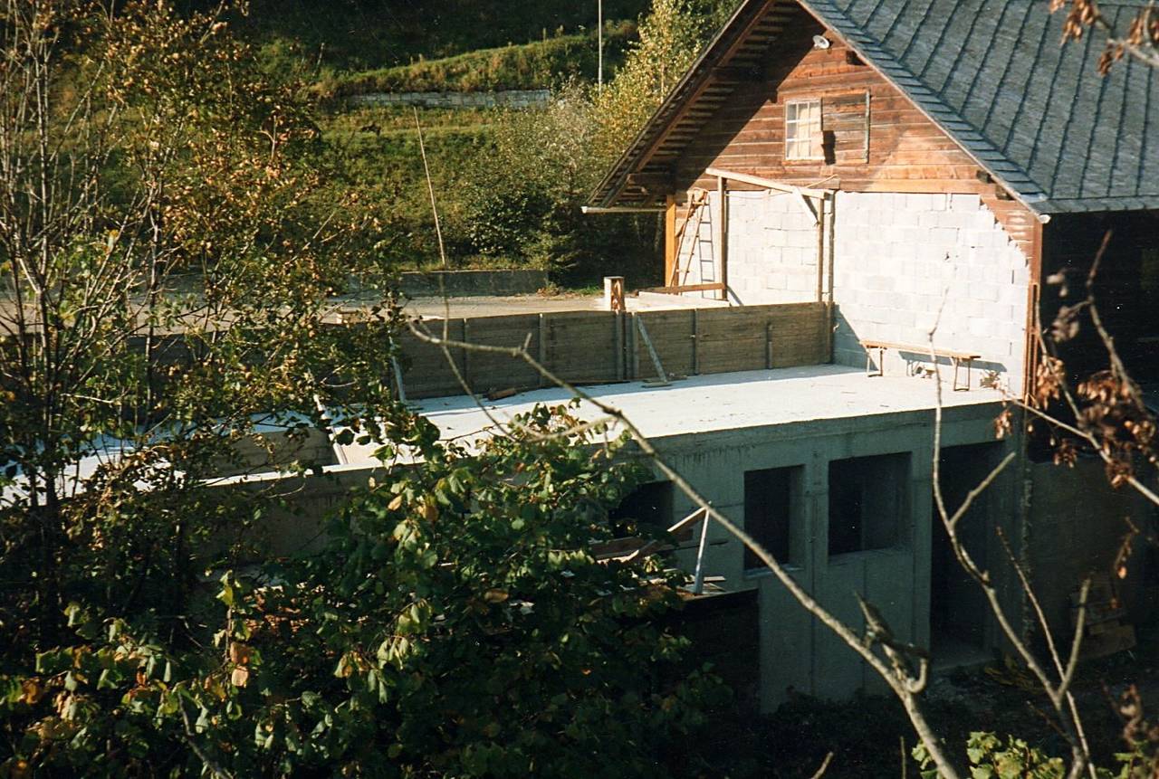 Dorfgemeinschaftshaus, Feuerwehrhaus, Feuerwehrhaus Tiffen, Haus, Rüsthaus, Sägewerk, Tiffen