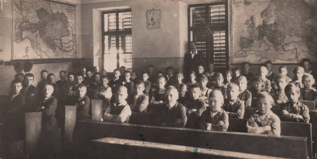 Kind, Klassenzimmer, Lehrer, Mann, Schüler