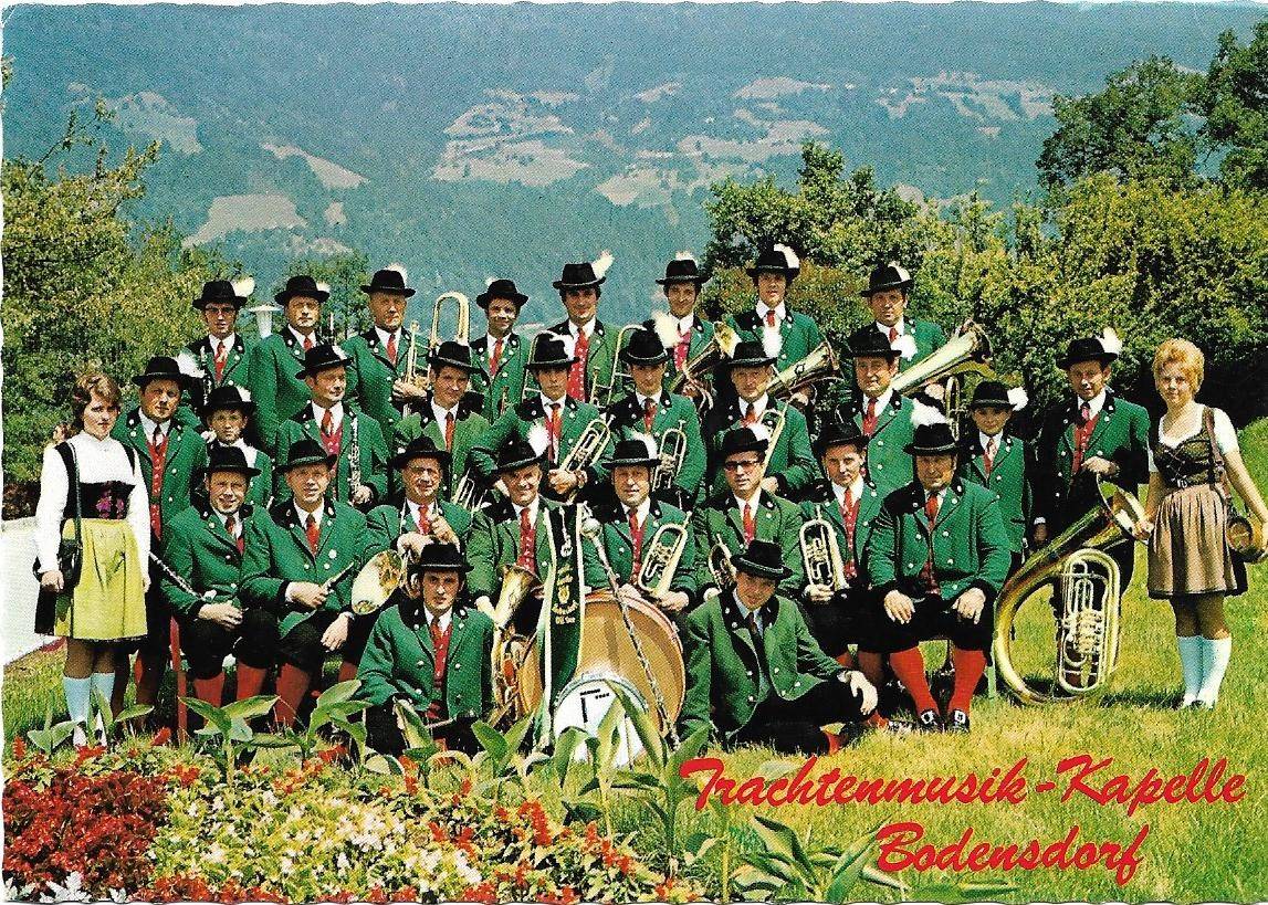 Bodensdorf, Gruppenbild, Trachtenmusikkapelle