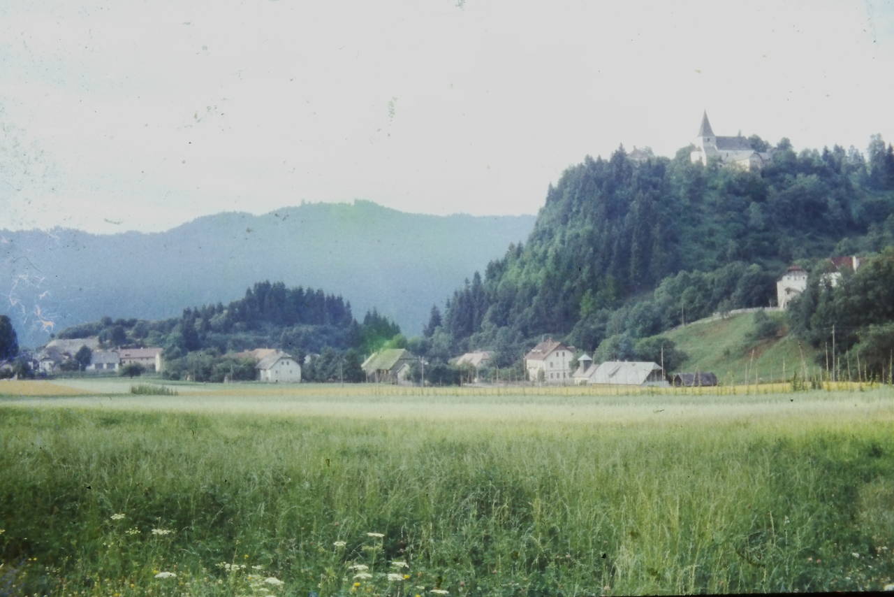 Baum, Dorf, Gschlosser, Haus, Kirche, Ort, Pfarrkirche, St. Jakobus, Tiffen, Wald, Wiese