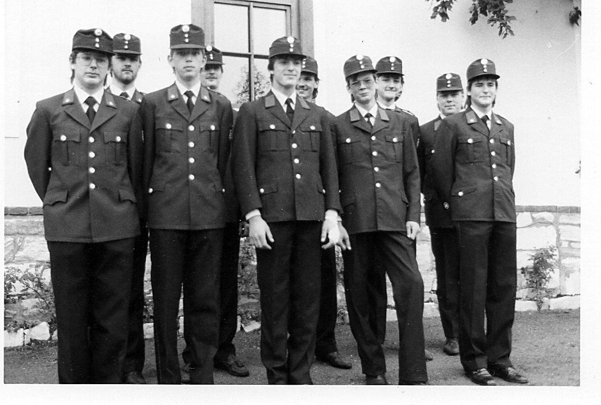 Feuerwehr, Feuerwehrmann, Freiwillige Feuerwehr, Gruppe, Tiffen, Uniform