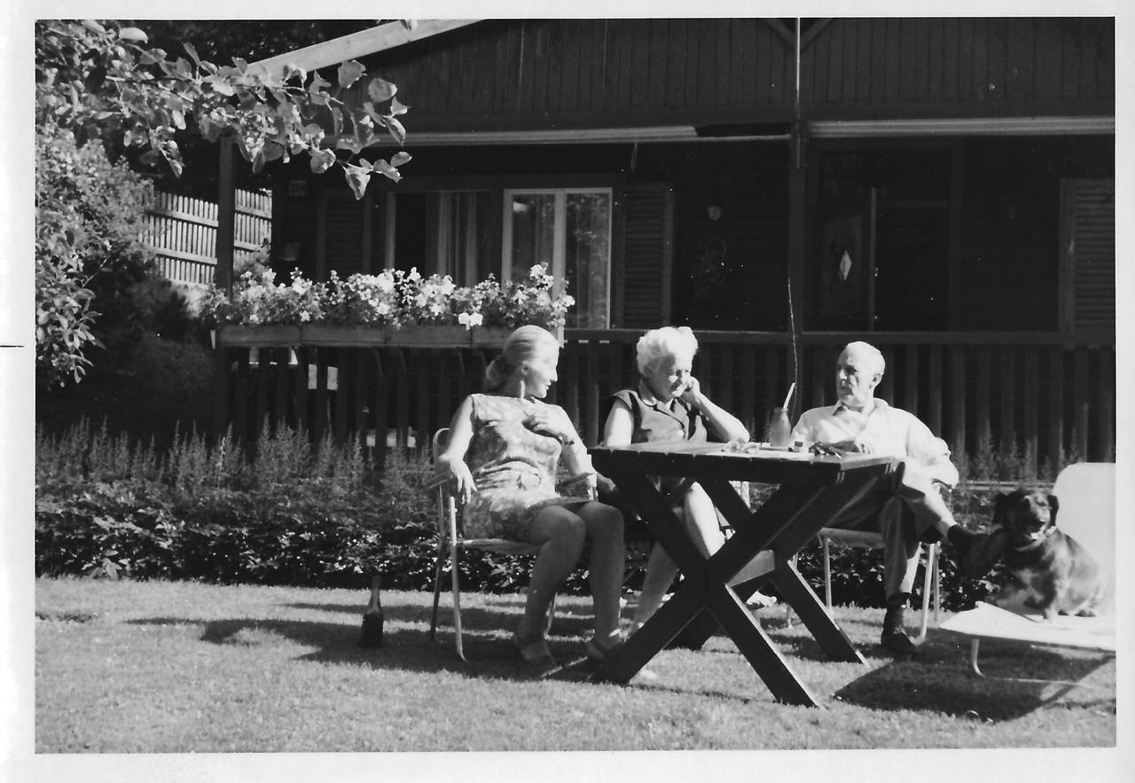 Gemütliches Zusammensein im Garten